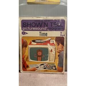 Time Show 'N Tell Vintage Record Picturesound Program As Is As Shown
